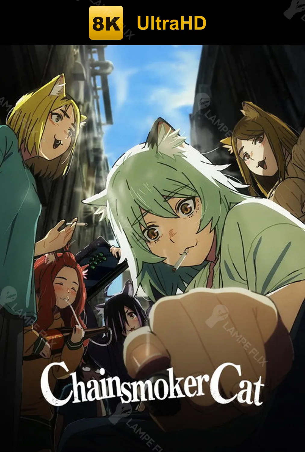 Chainsmoker Cat